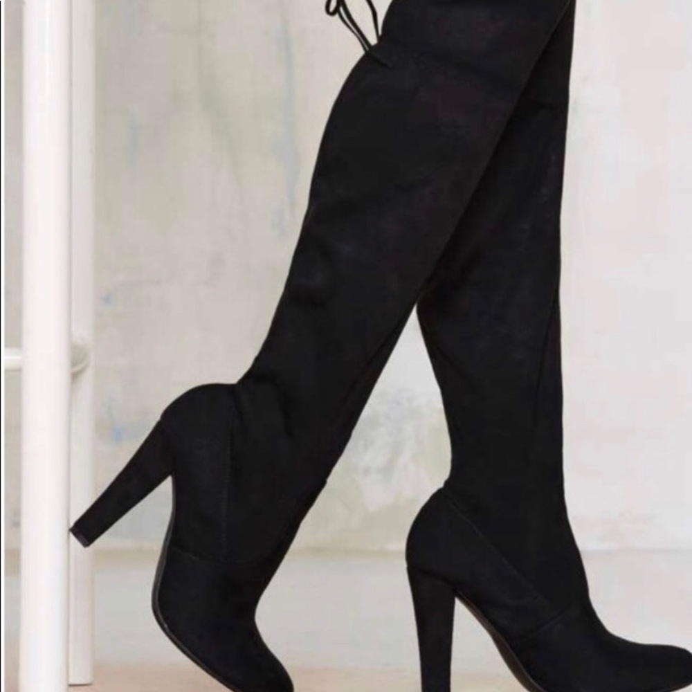 Thigh high Steve Madden boots